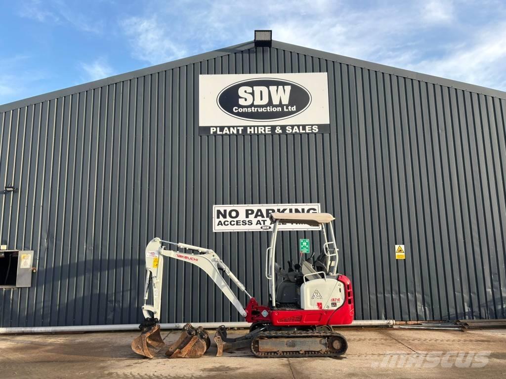 Takeuchi TB 216 Mini bagri <7t