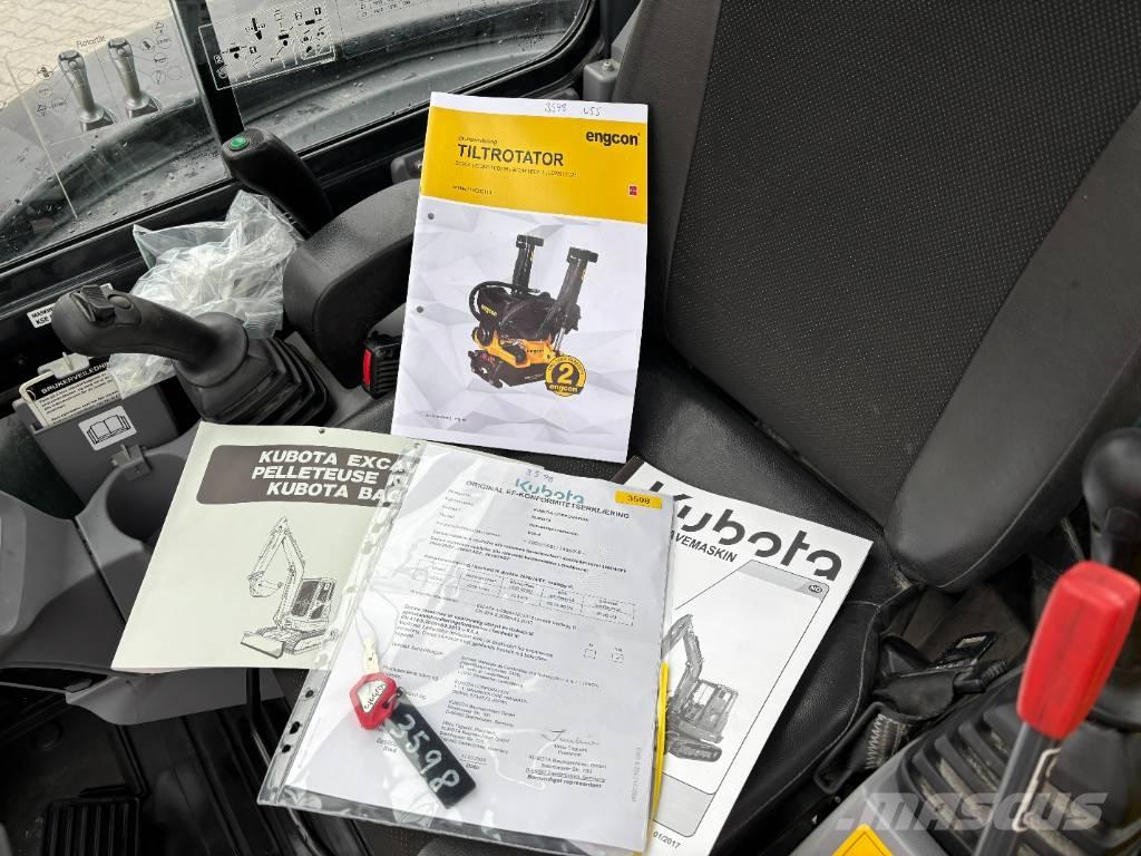 Kubota U55-4 Mini bagri <7t
