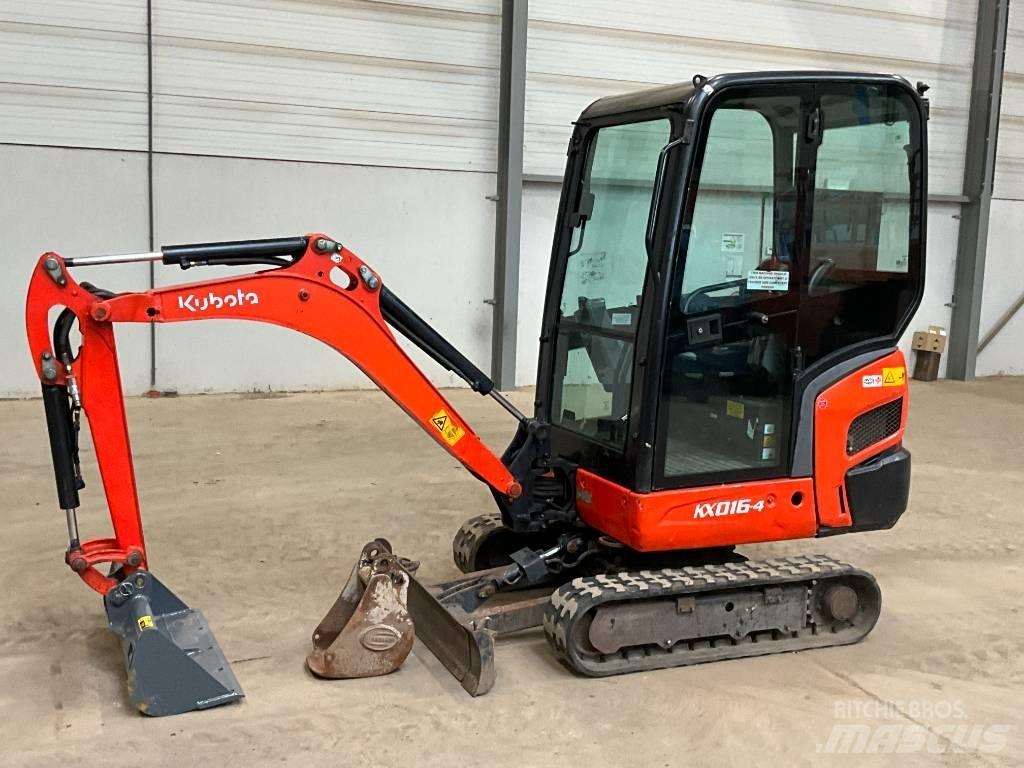 Kubota KX 016-4 Mini bagri <7t