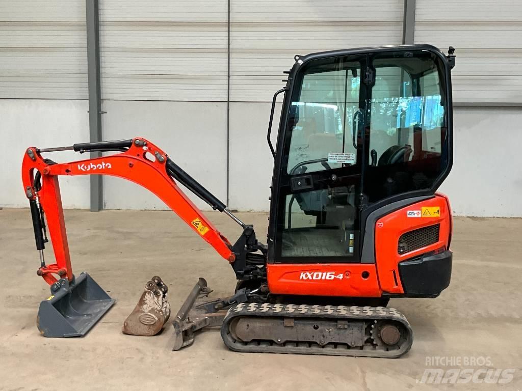Kubota KX 016-4 Mini bagri <7t