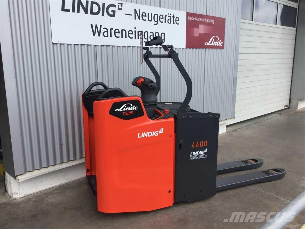 Linde T25FP Električni nizko dvižni viličar s stojiščem