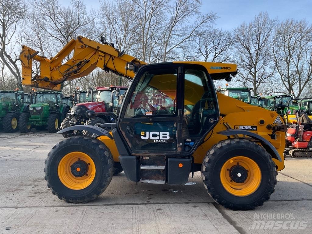 JCB 536-70 AGRI PRO Kmetijski teleskopski nakladalci