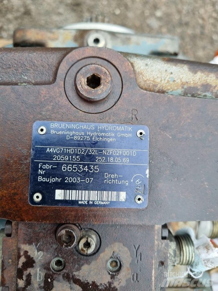 Hydromatik A4VG71HD Hidravlika
