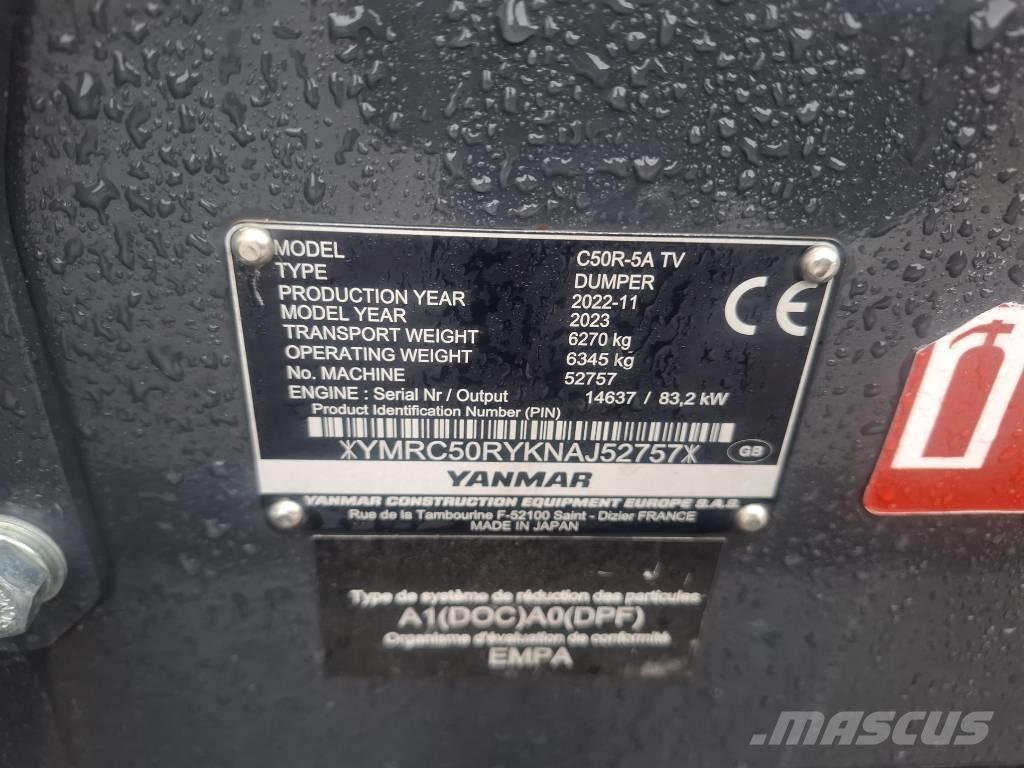 Yanmar C 50 R-5A Demperji goseničarji