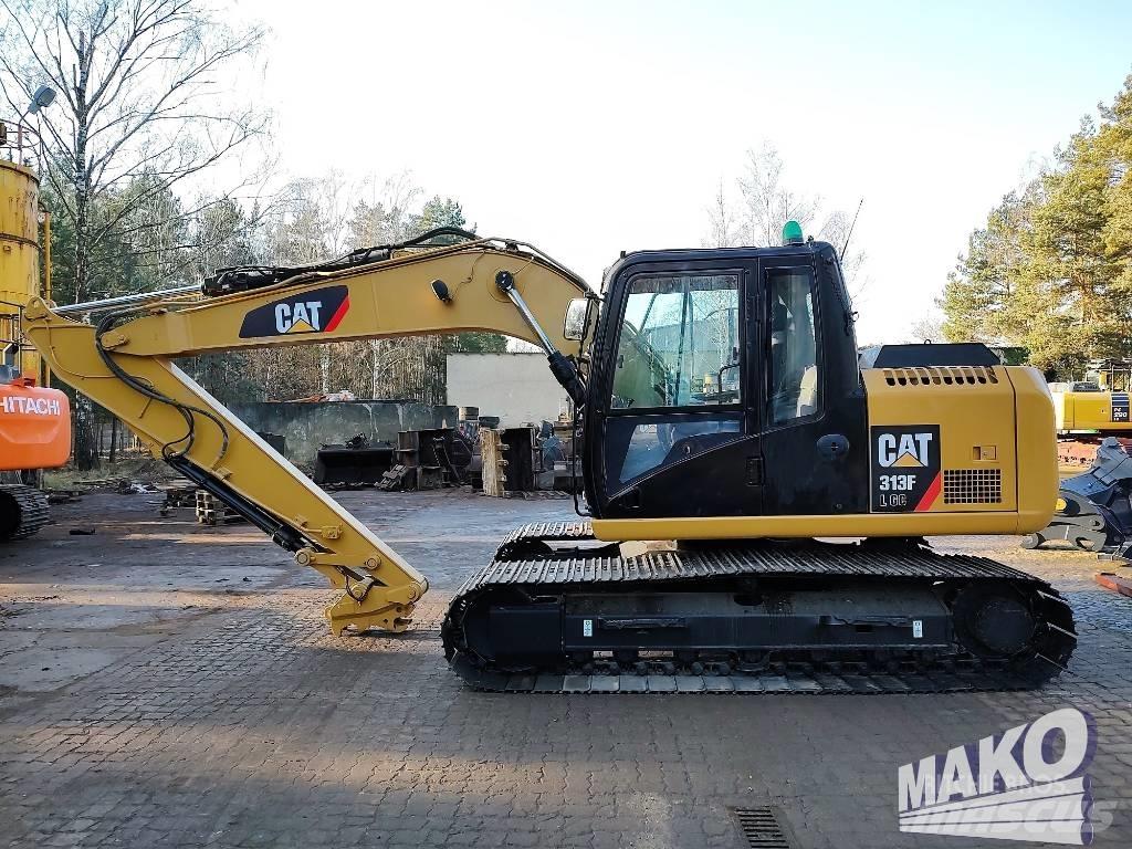 CAT 313 Bagri goseničarji