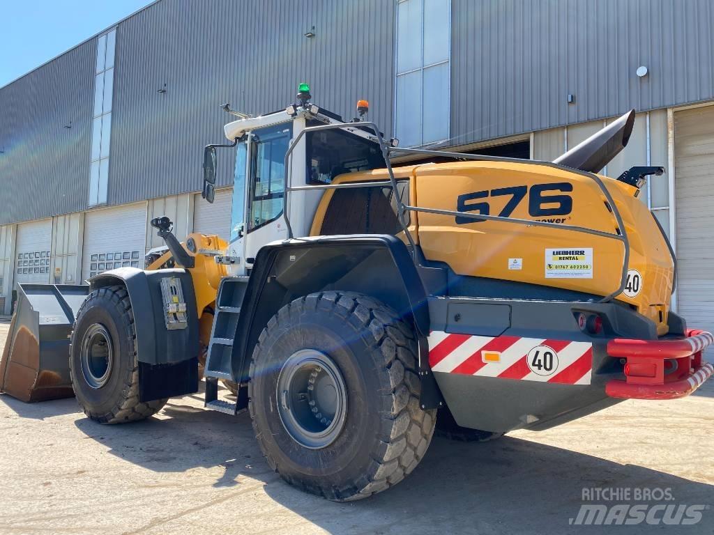 Liebherr L 576 Kolesni nakladalci