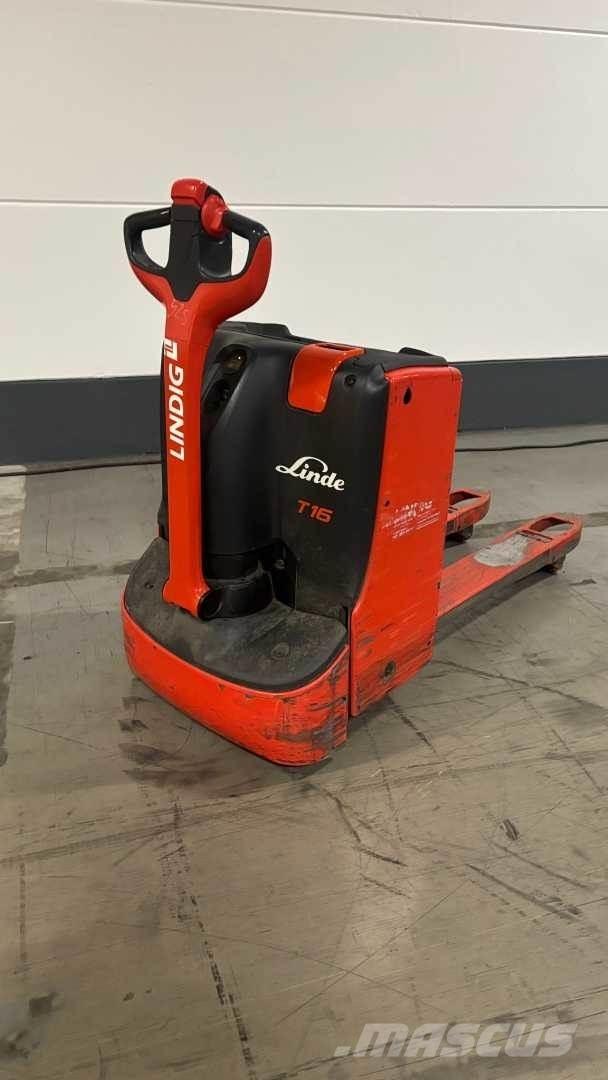 Linde T16 Ročni električni viličar