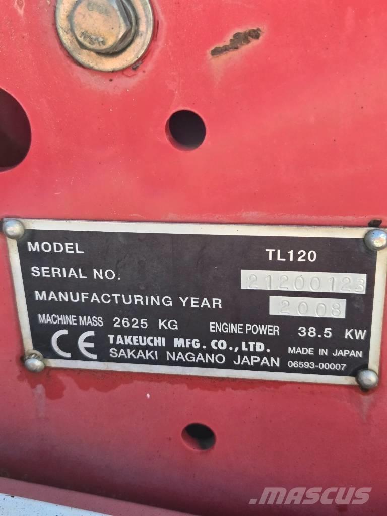 Takeuchi TL120 Skid steer mini nakladalci