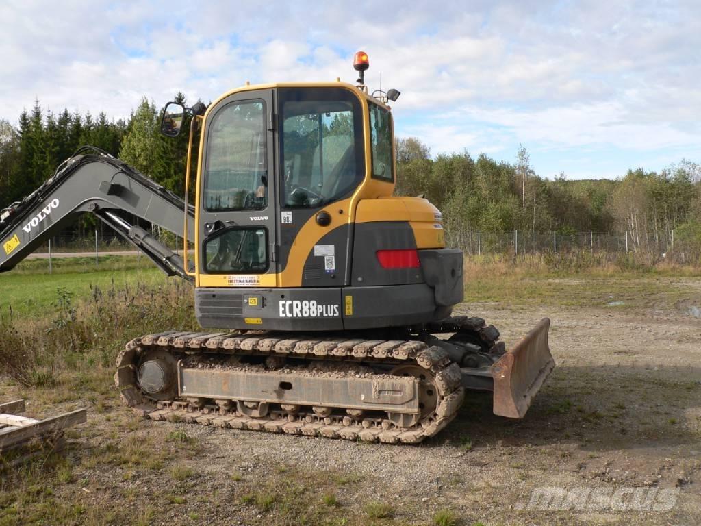 Volvo ECR 88 PLUS Midi bagri 7t – 12t