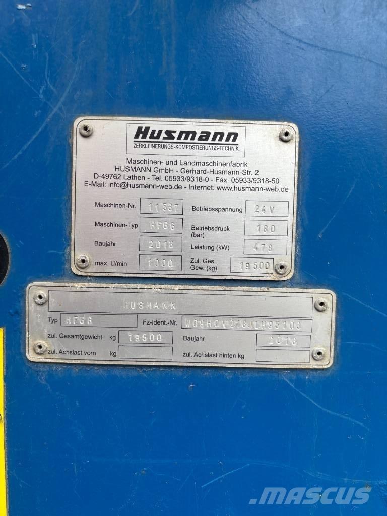 Husmann HFG 6 Stroji za razrez odpada