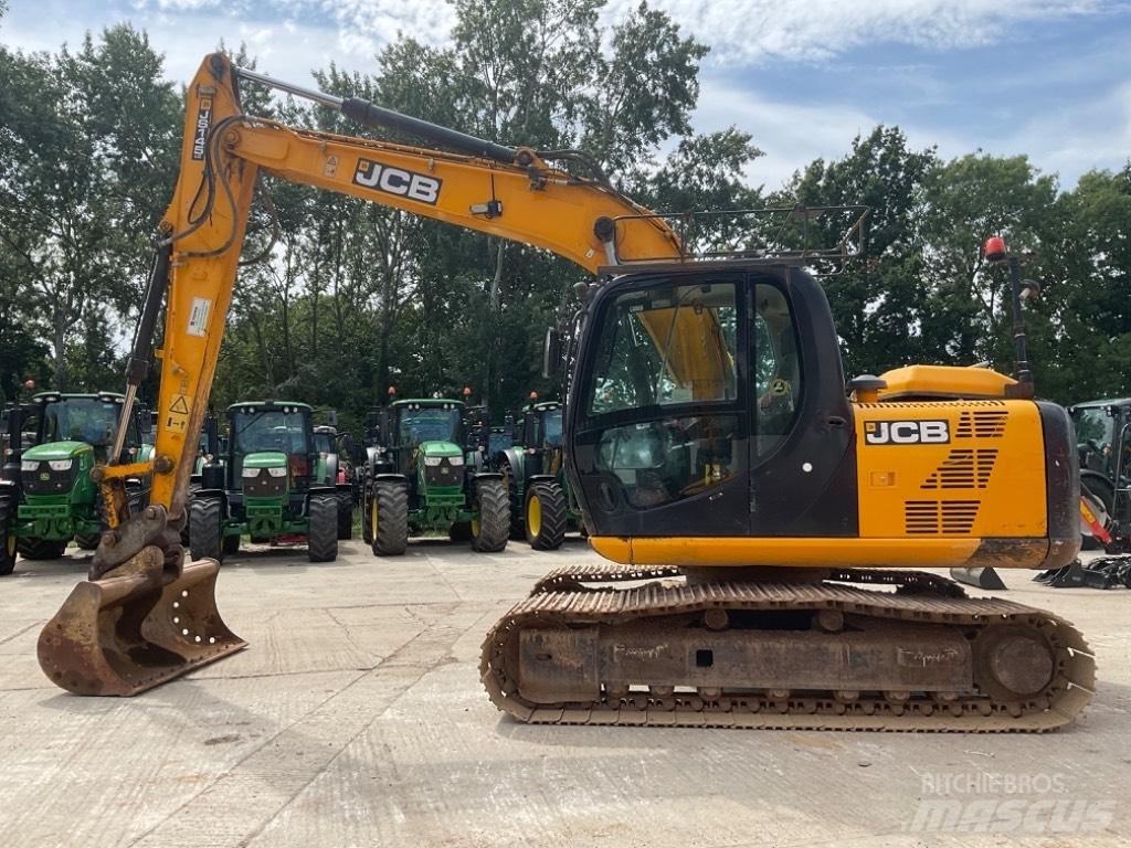 JCB JS145 Bagri goseničarji