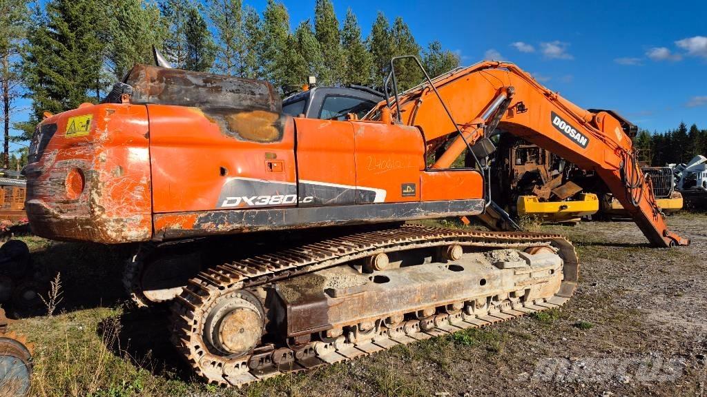 Doosan DX 380 LC Bagri goseničarji