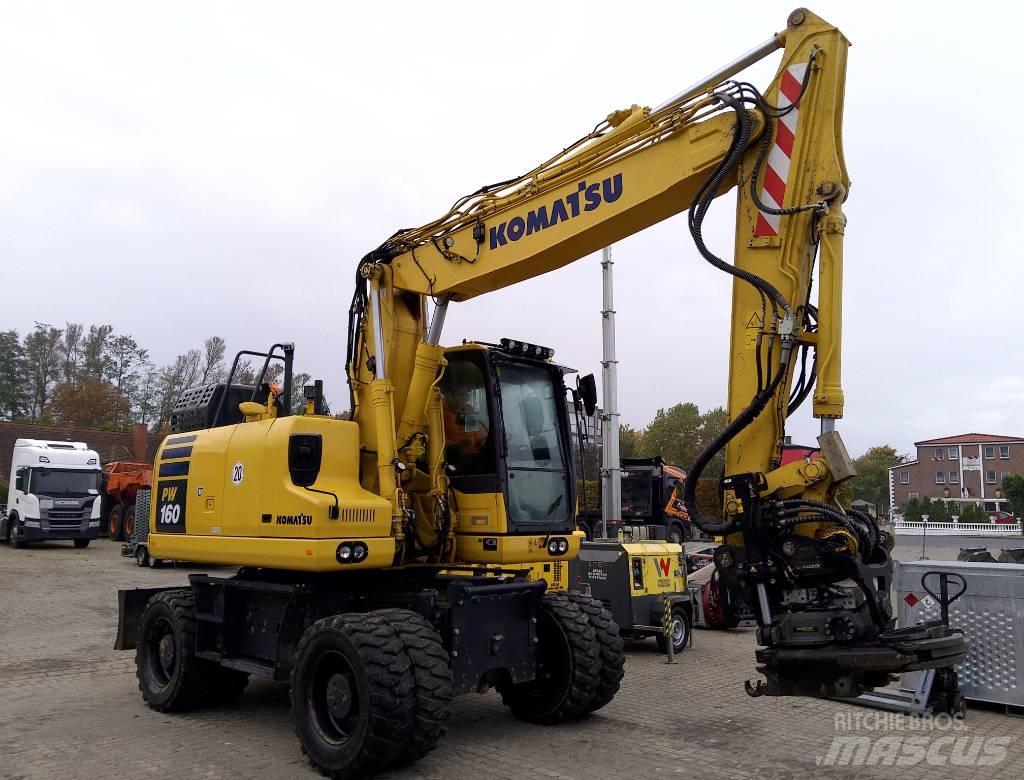 Komatsu PW160-11 Bagri na kolesih