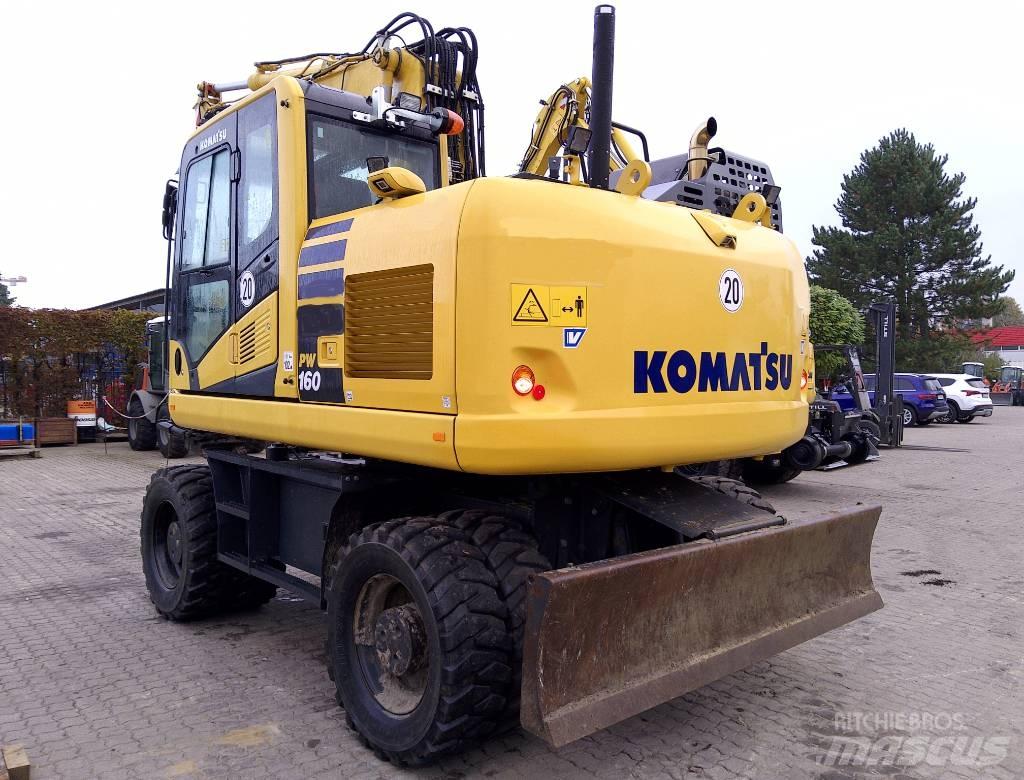 Komatsu PW160-11 Bagri na kolesih