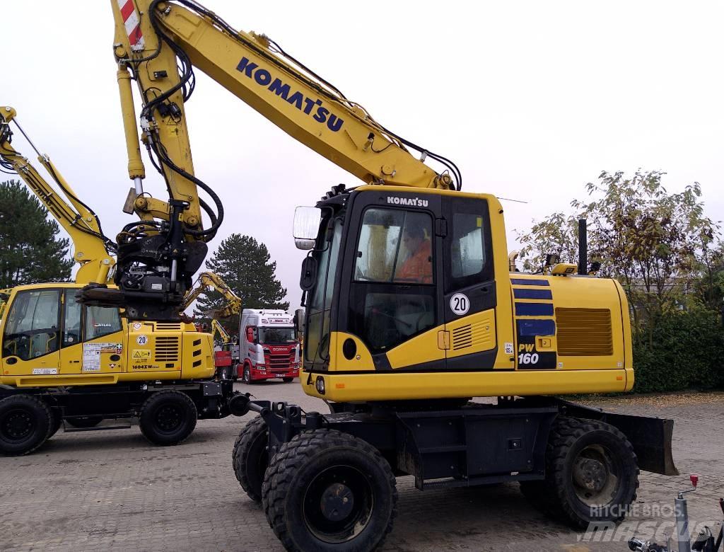 Komatsu PW160-11 Bagri na kolesih