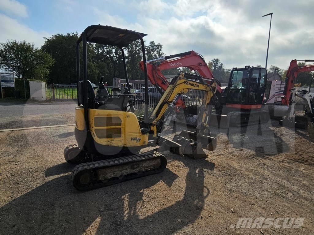 Yanmar Vio 17 Mini bagri <7t