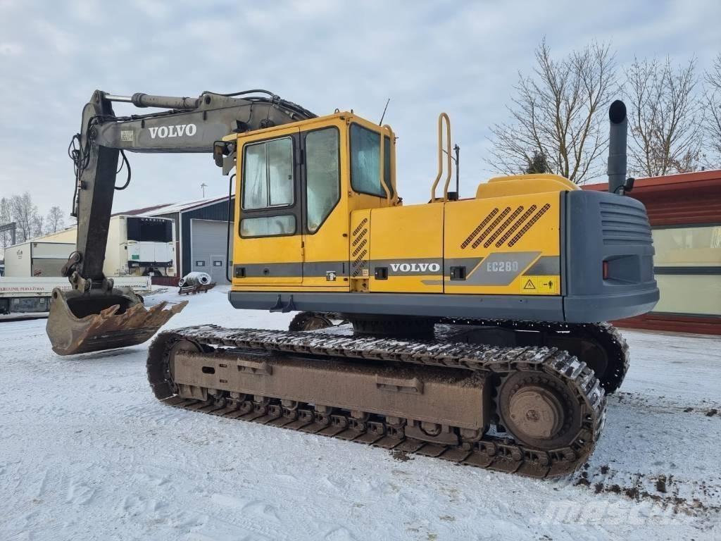 Volvo EC280 LC Bagri goseničarji