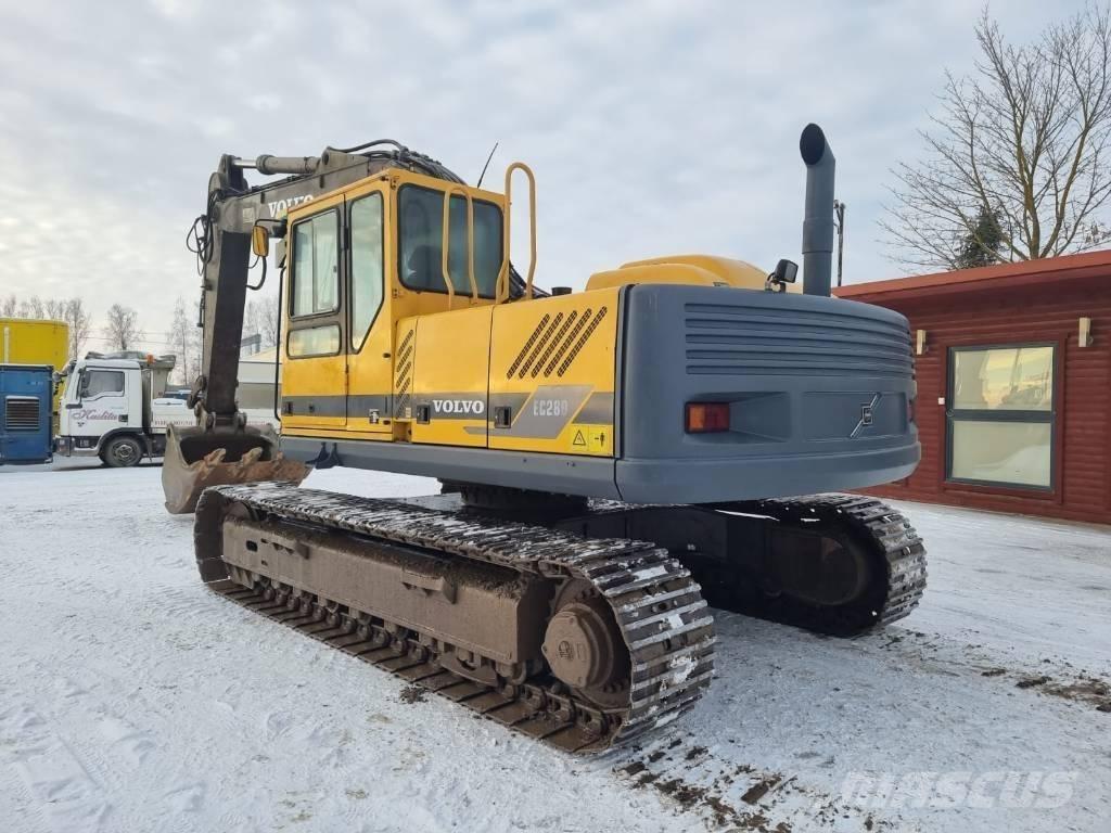 Volvo EC280 LC Bagri goseničarji