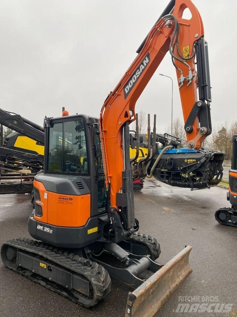 Doosan DX 35 Z-7 Mini bagri <7t