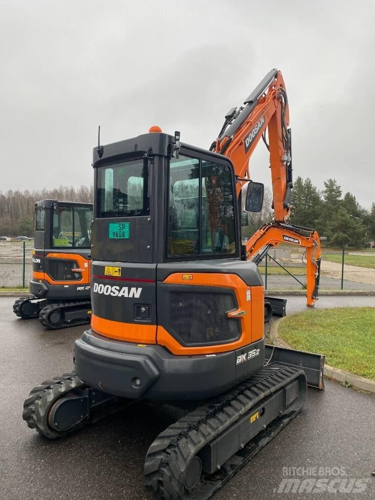 Doosan DX 35 Z-7 Mini bagri <7t