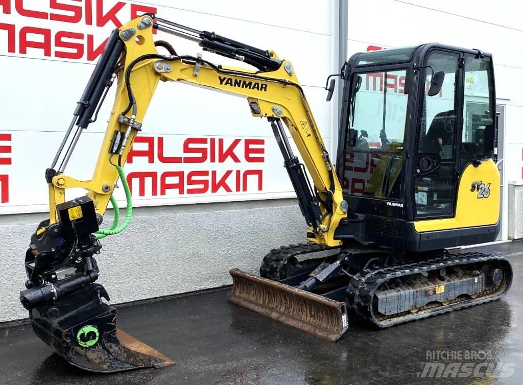 Yanmar SV 26 Mini bagri <7t