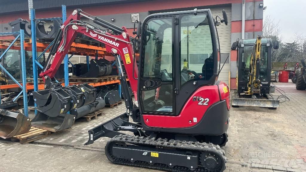 Yanmar SV 22 Mini bagri <7t