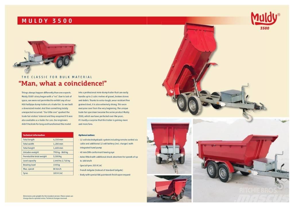  Muldy 3500 Kiper prikolice