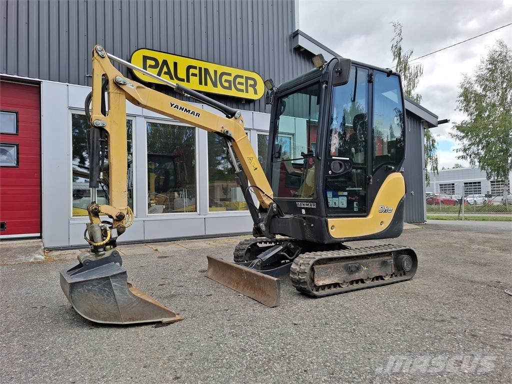 Yanmar SV 18 Mini bagri <7t