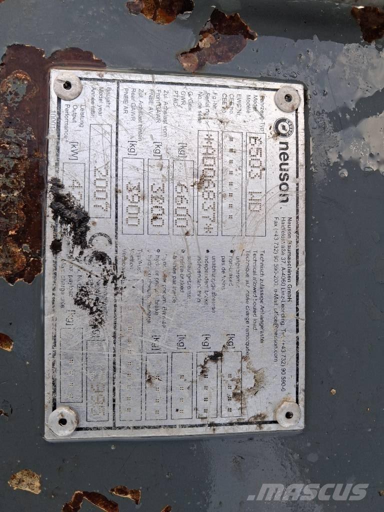 Neuson 6503 WD Bagri na kolesih