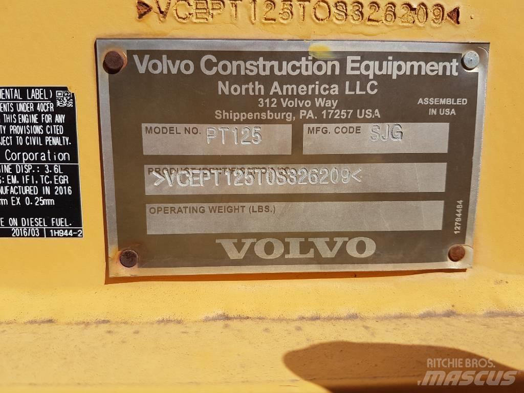 Volvo PT125 Kolesni valjarji s pnevmatikami
