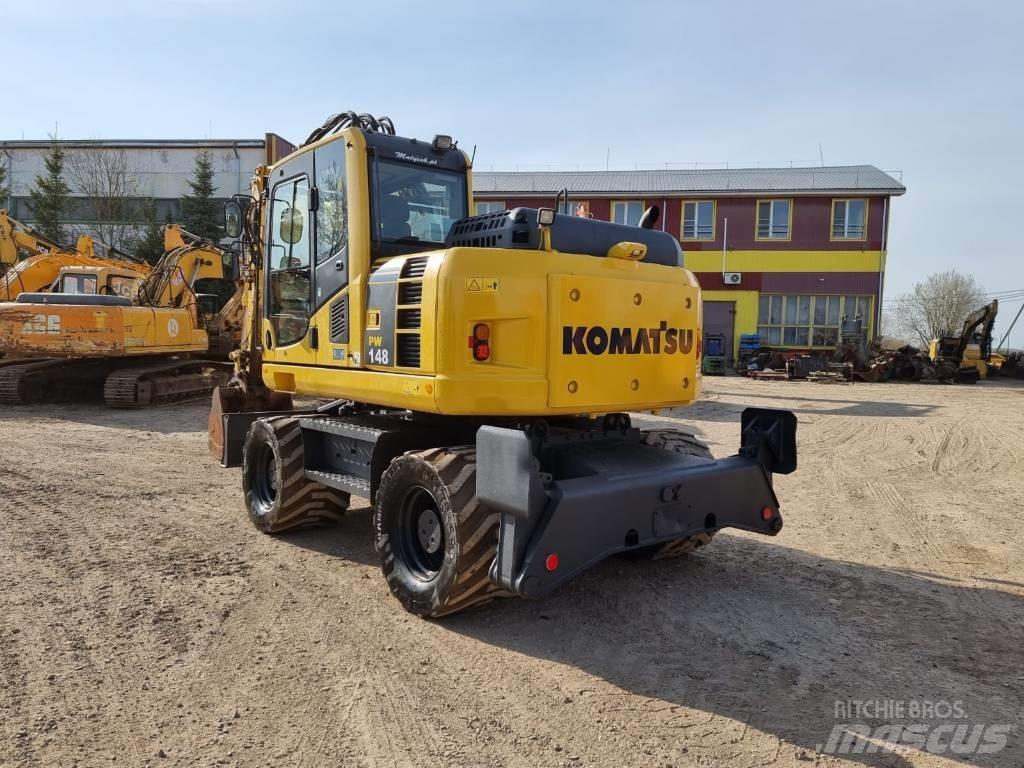 Komatsu PW 148-8 Bagri na kolesih
