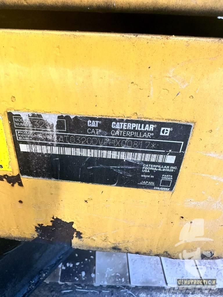 CAT 320 D L Bagri goseničarji