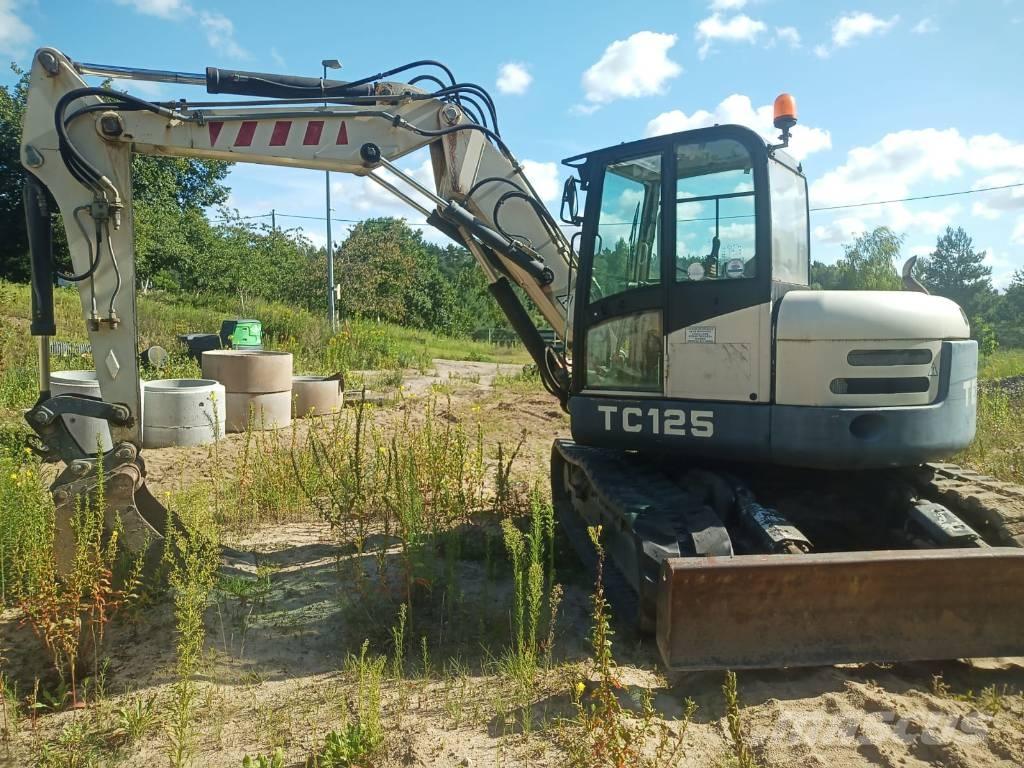 Terex TC 125 Midi bagri 7t – 12t