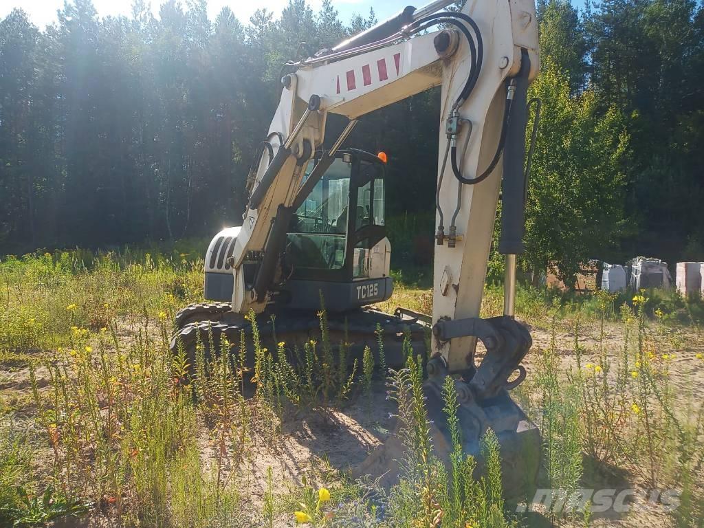 Terex TC 125 Midi bagri 7t – 12t