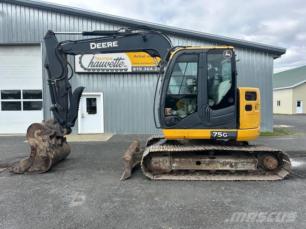 John Deere 75G Bagri goseničarji