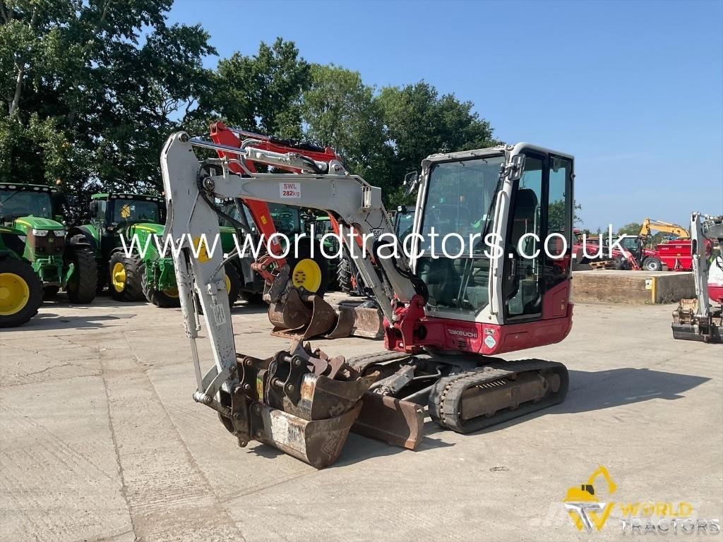 Takeuchi TB 230 Mini bagri <7t