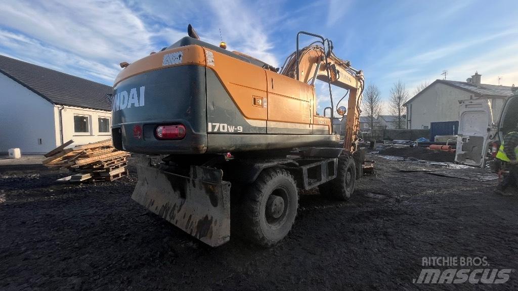 Hyundai Robex 170w-9 Bagri na kolesih