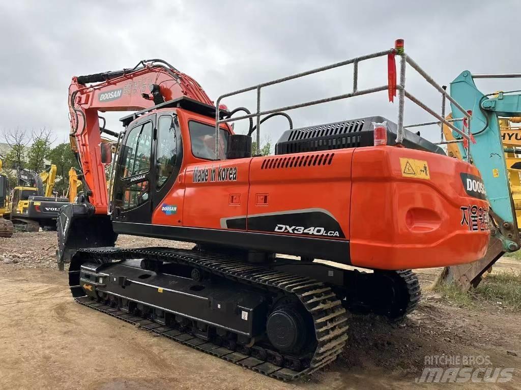 Doosan DX 340 LCA Bagri goseničarji
