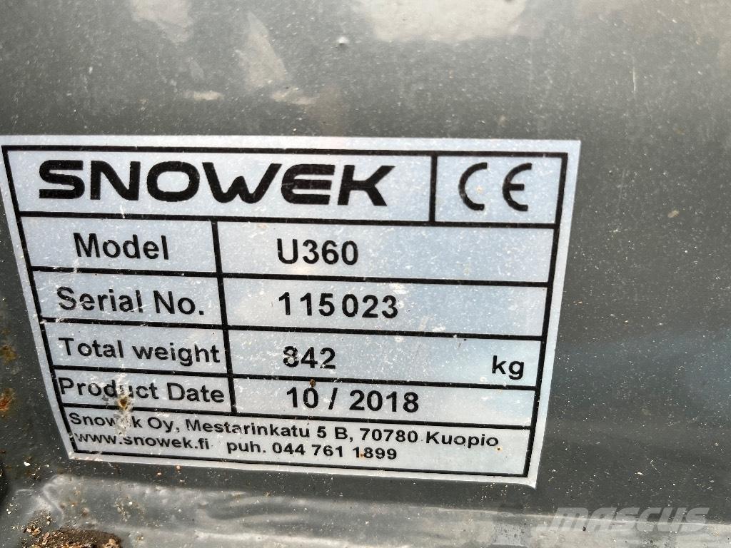 Snowek U360 Snežne deske in plugi