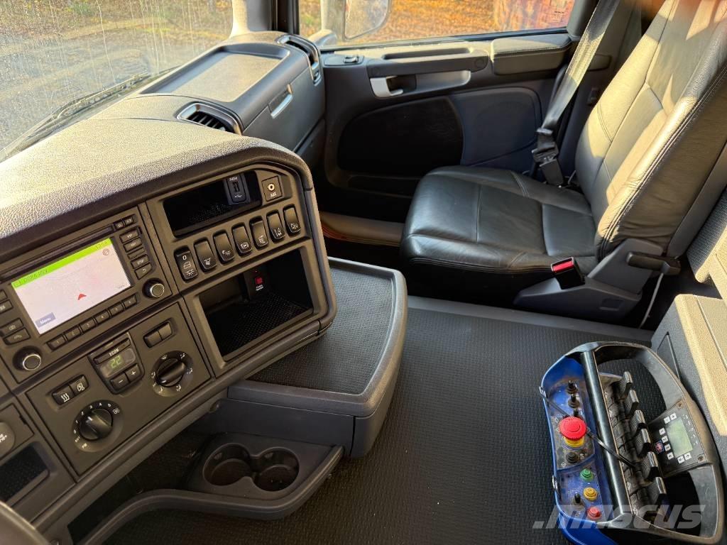 Scania G490 8x2 Razstavljivi tovornjaki z žičnimi dvigali