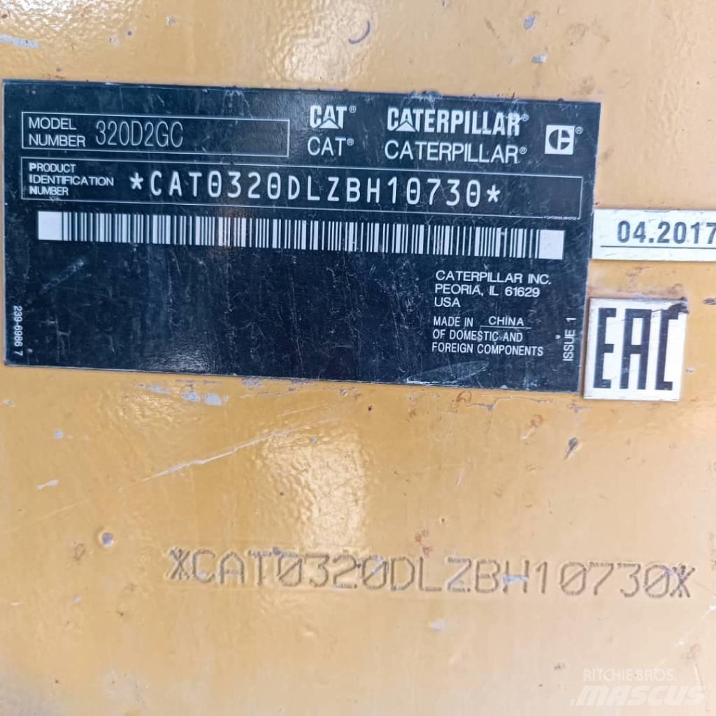 CAT 320D2 GC Bagri goseničarji