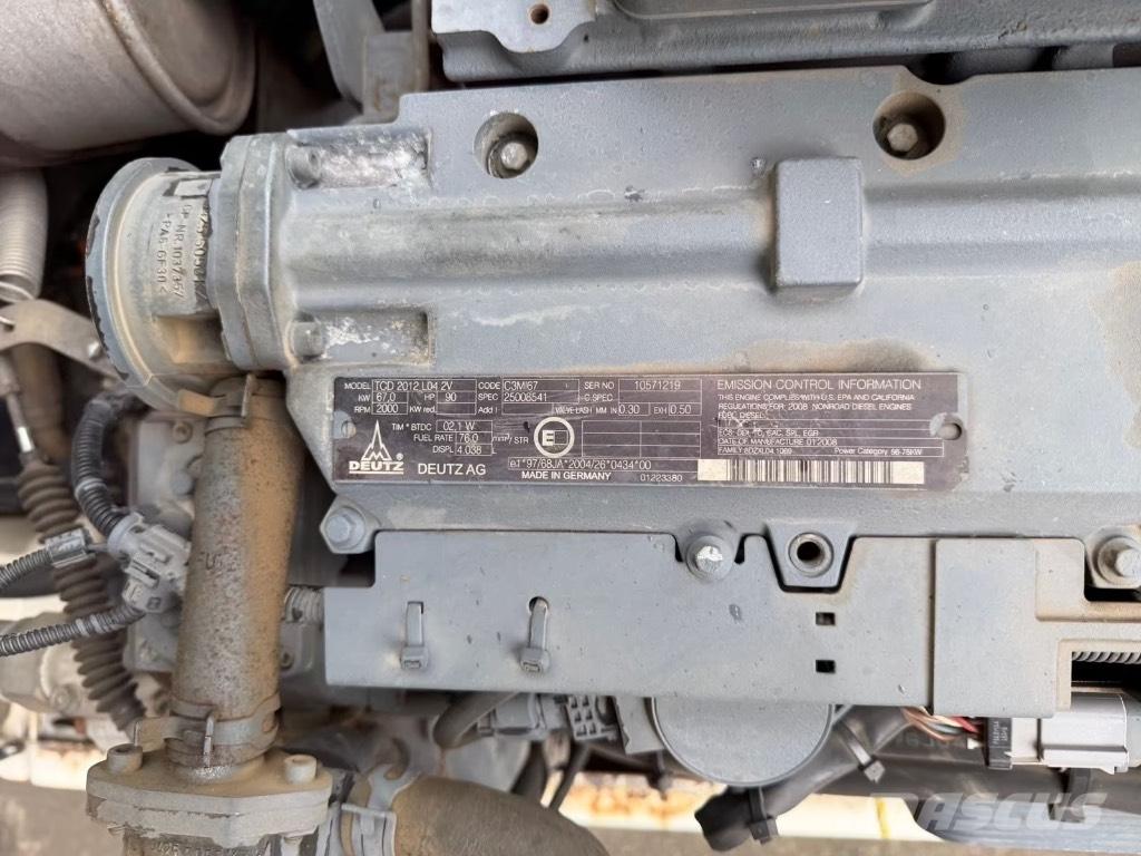 Terex TW 85 Bagri na kolesih