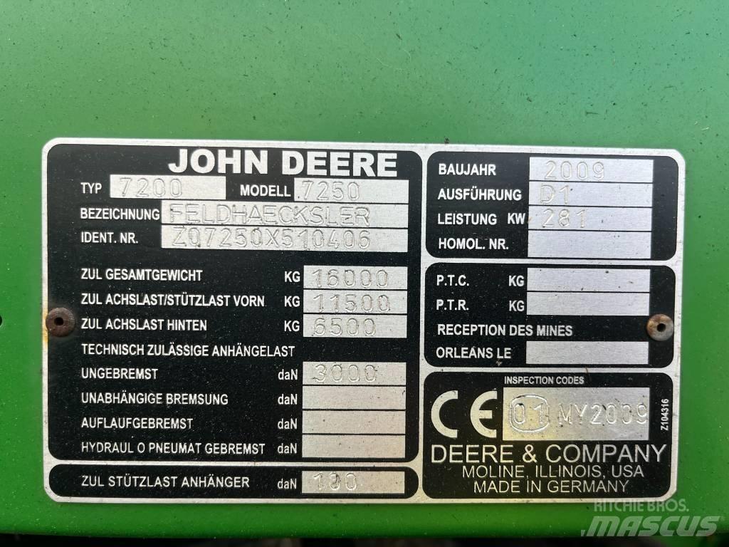 John Deere 7250 Stroji za krmo na lastni pogon