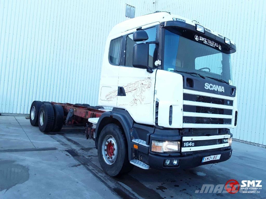 Scania 164 580 6x4 Tovornjaki-šasije