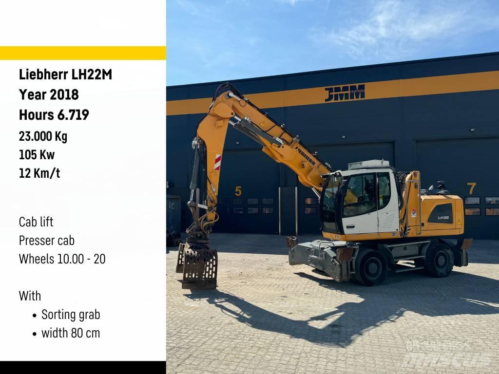 Liebherr LH 22 M Bagri za prekladanje primarnih/sekundarnih surovin