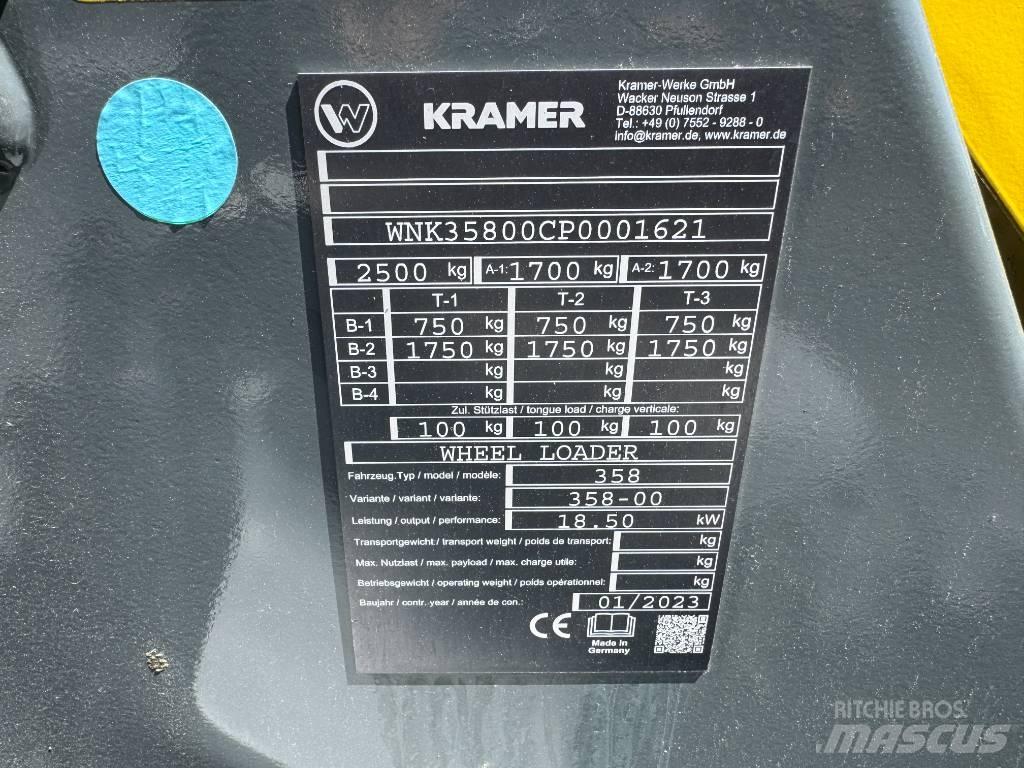 Kramer 5035 Kolesni nakladalci
