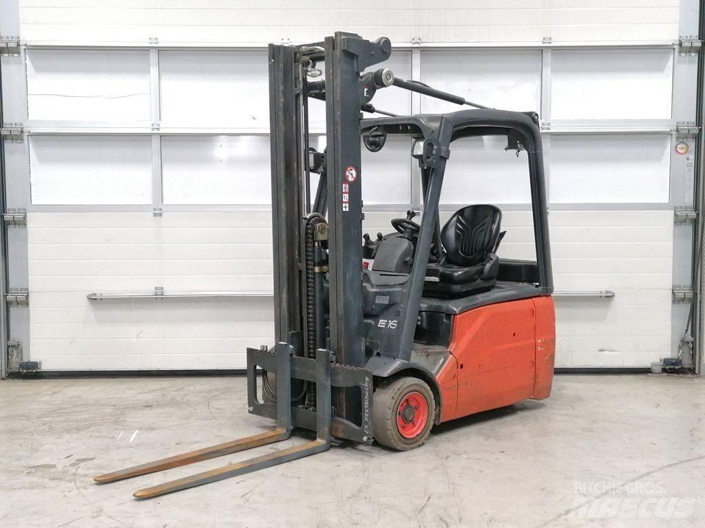 Linde E16-01 Električni viličarji