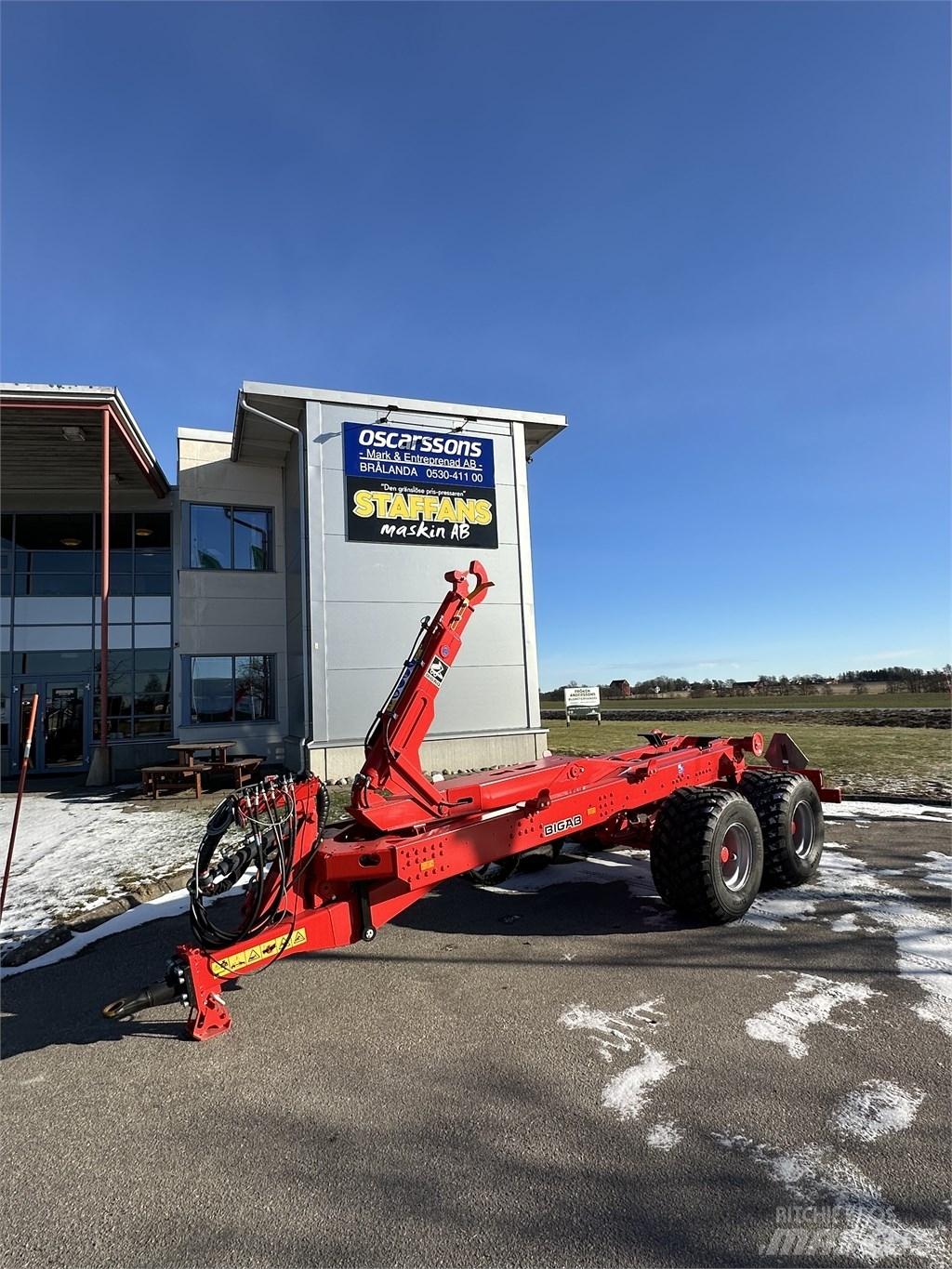 Bigab B 12 Hook lift trailers