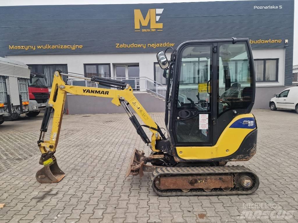Yanmar SV 18 Mini bagri <7t