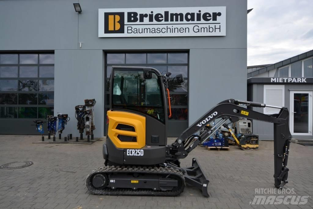 Volvo ECR 25 D Mini bagri <7t